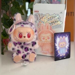 Custom Labubu Doll “LUCK” from the HAVE A SEAT SERIES. NWB ~ Outfit Included